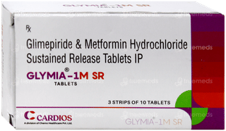 Glymia 1M Sr Tablet 10