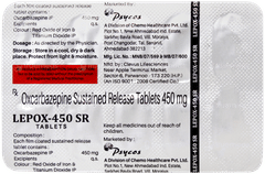 Lepox 450 Sr Tablet 10 Lepox 450 Sr Tablet 10