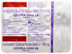Levpra 1000 Sr Tablet 10 Levpra 1000 Sr Tablet 10
