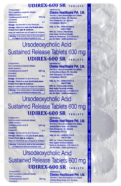 Udirex 600 Sr Tablet 10