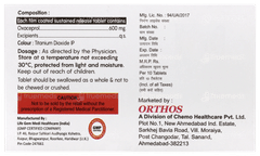 Oxafane 600 Sr Tablet 10 Oxafane 600 Sr Tablet 10