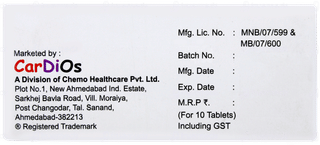 Tiacard 120 Sr Tablet 10