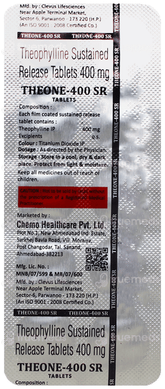 Theone 400 Sr Tablet 10