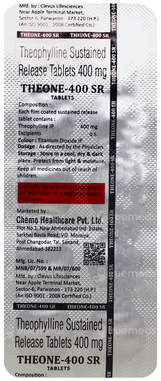 Theone 400 Sr Tablet 10
