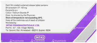 Brivazen Sr 100 Tablet 10