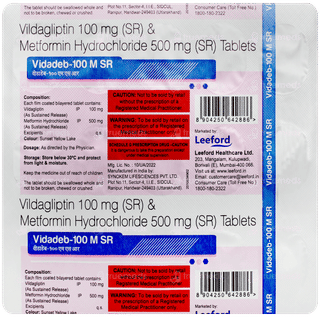 Vidadeb 100 M Tablet 15