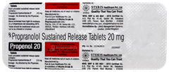 Propenol 20 Tablet 10 Propenol 20 Tablet 10
