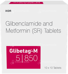 Glibetag M 5/850 Tablet 10
