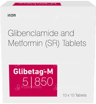 Glibetag M 5/850 Tablet 10