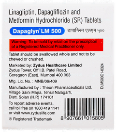 Dapaglyn Lm 500 Tablet 10