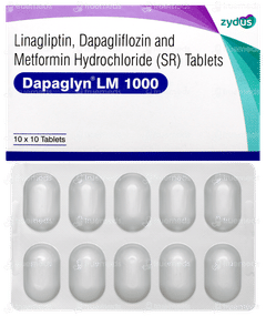 Dapaglyn Lm 1000 Tablet 10 Dapaglyn Lm 1000 Tablet 10