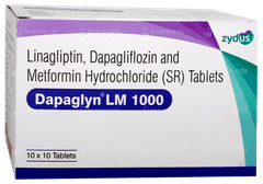 Dapaglyn Lm 1000 Tablet 10 Dapaglyn Lm 1000 Tablet 10