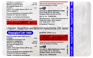 Dapaglyn Lm 1000 Tablet 10