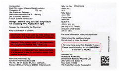 Zukanorm M Sr 500 Tablet 10 Zukanorm M Sr 500 Tablet 10