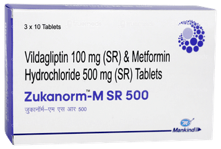 Zukanorm M Sr 500 Tablet 10