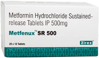 Metfenux Sr 500 Tablet 10