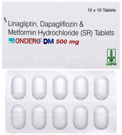 Ondero Dm 500mg Tablet 10