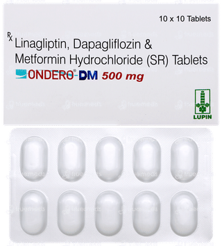 Ondero Dm 500mg Tablet 10