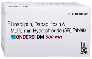 Ondero Dm 500mg Tablet 10