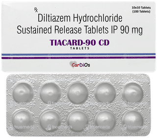 Tiacard 90 Cd Tablet 10