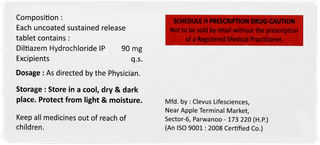 Tiacard 90 Cd Tablet 10