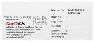 Tiacard 90 Cd Tablet 10