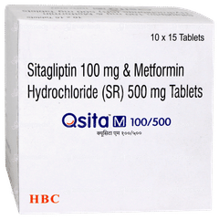 Qsita M 100/500 Tablet 15 Qsita M 100/500 Tablet 15