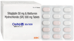 Qsita M 50/500 Tablet 15