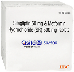 Qsita M 50/500 Tablet 15