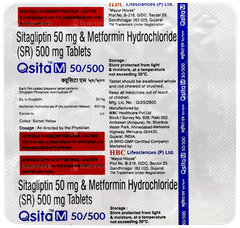 Qsita M 50/500 Tablet 15