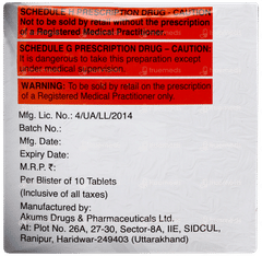 Sitara Pm 500 Tablet 10