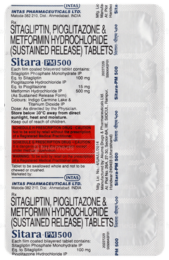 Sitara Pm 500 Tablet 10