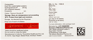 Dydroboon 20 Sr Tablet 10