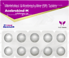 Acebrokind M Tablet 10