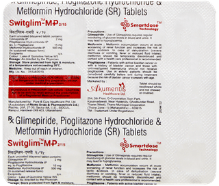 Switglim Mp 2/15 Tablet 15