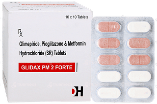 Glidax Pm 2 Forte Tablet 10