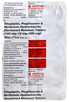 Sitazit Trio 500 Tablet 10 Sitazit Trio 500 Tablet 10
