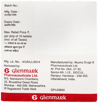 Sitazit Trio 1000 Tablet 10