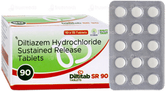 Diltitab Sr 90 Tablet 15 Diltitab Sr 90 Tablet 15