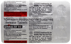 Diltitab Sr 90 Tablet 15 Diltitab Sr 90 Tablet 15