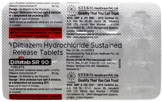 Diltitab Sr 90 Tablet 15