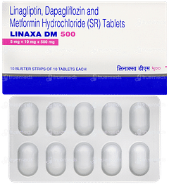 Linaxa Dm 500 Tablet 10