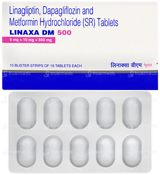 Linaxa Dm 500 Tablet 10