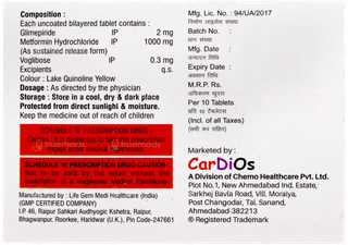 Glymia 2vm Forte Tablet 10