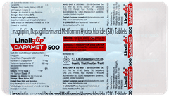 Linaliglip Dapamet 500 Tablet 10 Linaliglip Dapamet 500 Tablet 10