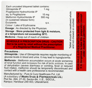 Switglim Mp 1/15 Tablet 15