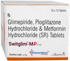 Switglim Mp 1/15 Tablet 15 Switglim Mp 1/15 Tablet 15