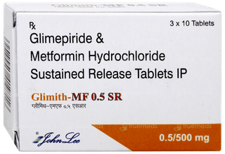 Glimith Mf 0.5 Sr Tablet 10