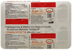 Glimith Mf 0.5 Sr Tablet 10 Glimith Mf 0.5 Sr Tablet 10
