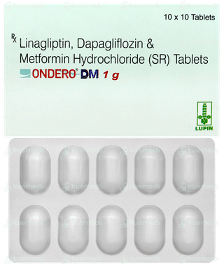 Ondero Dm 1g Tablet 10